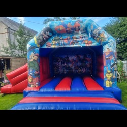 Superhero Castle with Side Slide