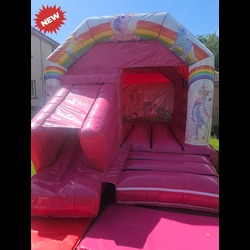 Unicorn Castle with Front Slide